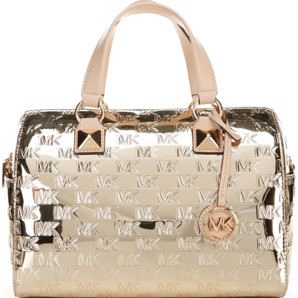 New Michael Kors bag, golden color.